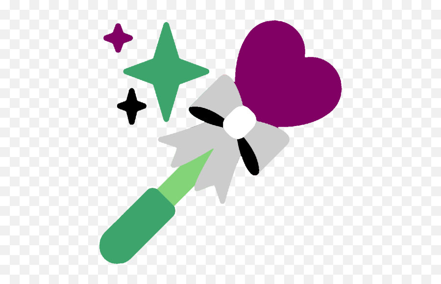 And Magic Wand - Emoji,Magic Wand Emoji