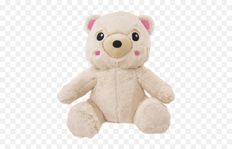 Bear Furry Pillow - Teddy Bear Emoji,Teddy Bear Emoji