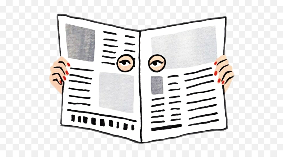News Newspaper Paper Reading Read Eyes Emoji,Peeking Emoji
