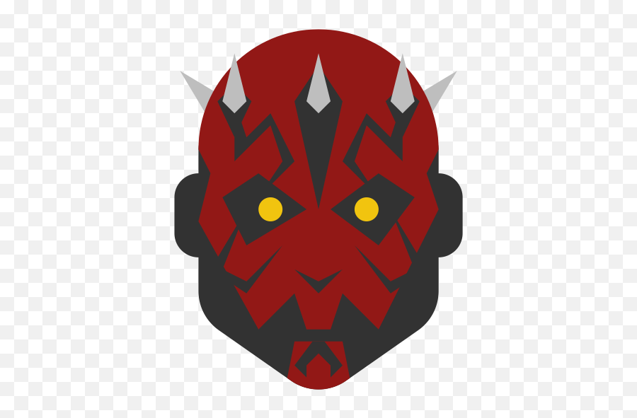 Darth Maul Icon - Clip Art Emoji,Star War Emoji