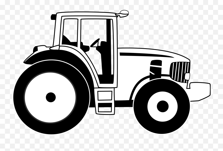 Free Microsoft Cliparts Tractor Download Free Clip Art - Tractor Clipart Black And White Emoji,Tractor Emoji