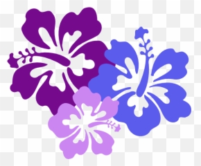 Hawaiian Flower Clip Art Borders Free - Hawaii Flower Clip Art Emoji,Hula Girl Emoji