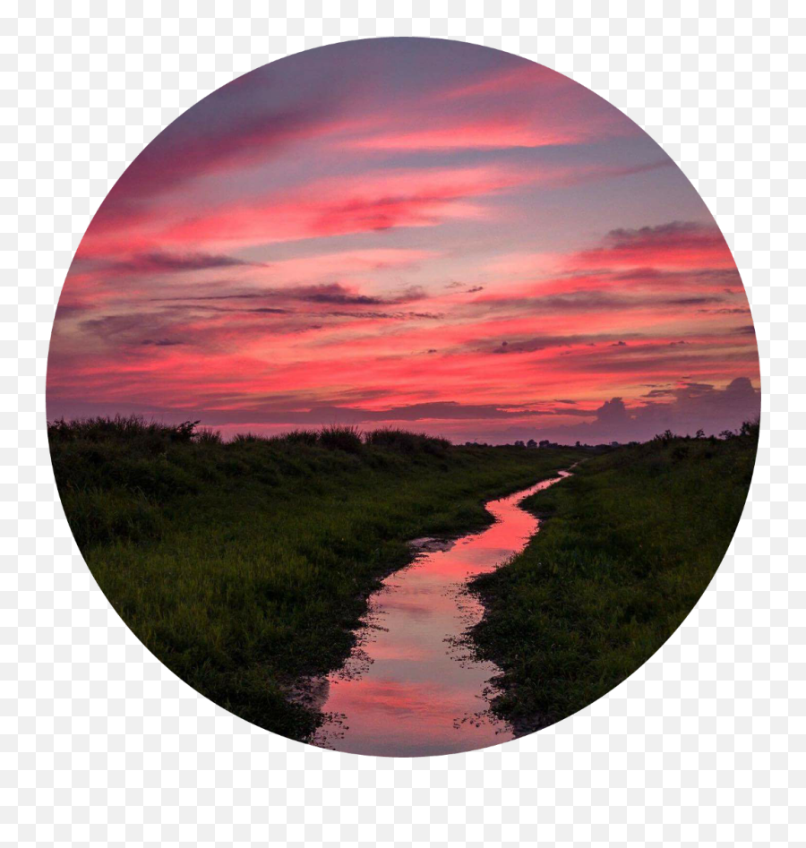 Circle River Rivercircle Sunset Sunrise Sunsetcircle - Sky Sunset Drawing Emoji,Sunrise Emoji
