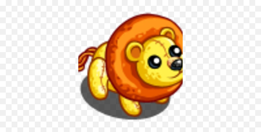 Plushie Little Lion Farmville Wiki Fandom - Cartoon Emoji,Lion Emoticon