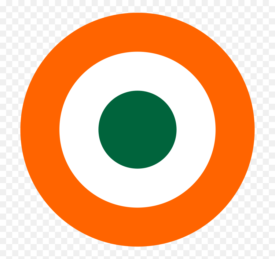 Roundel Of India - India Air Force Roundel Emoji,North Korean Flag Emoji