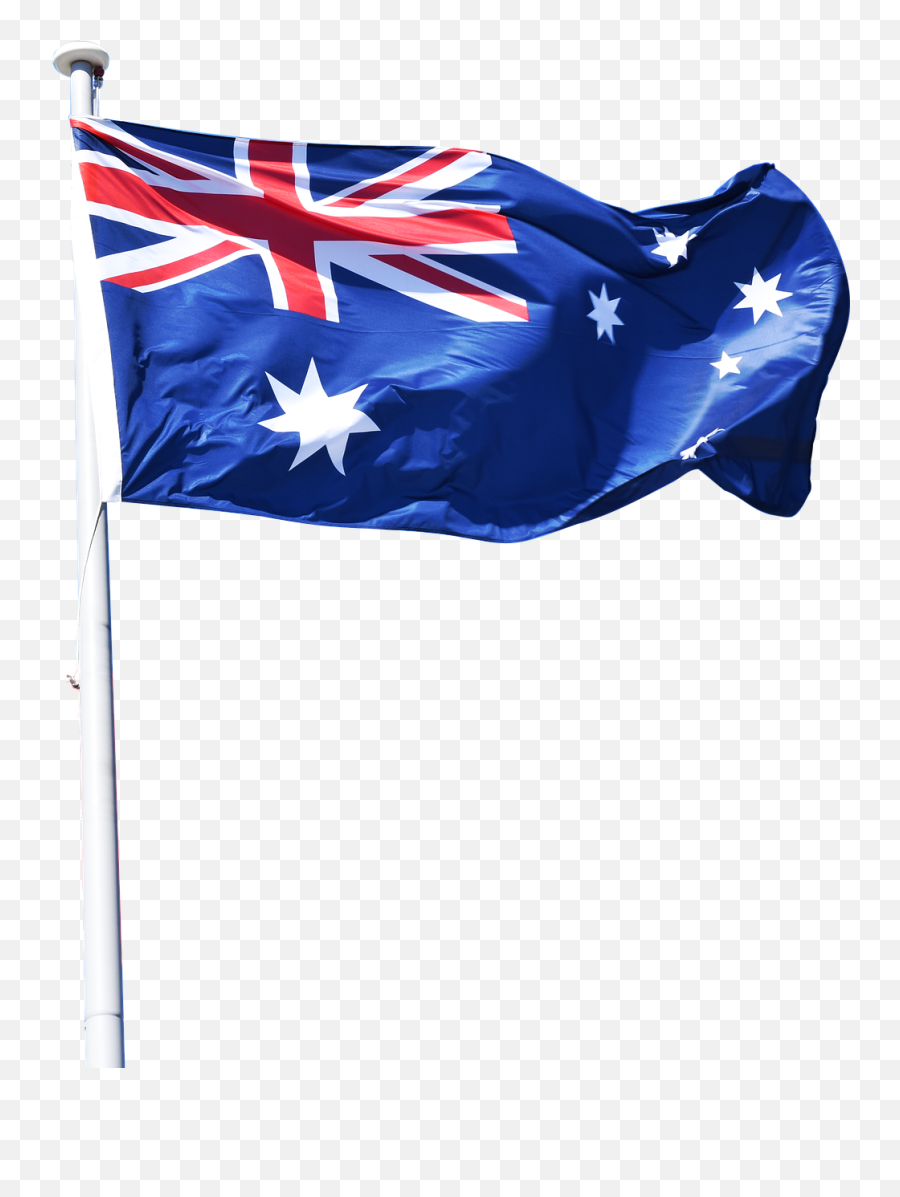 Australian Flag National Symbol Country - Flag On Pole Png Emoji,Welsh Flag Emoji