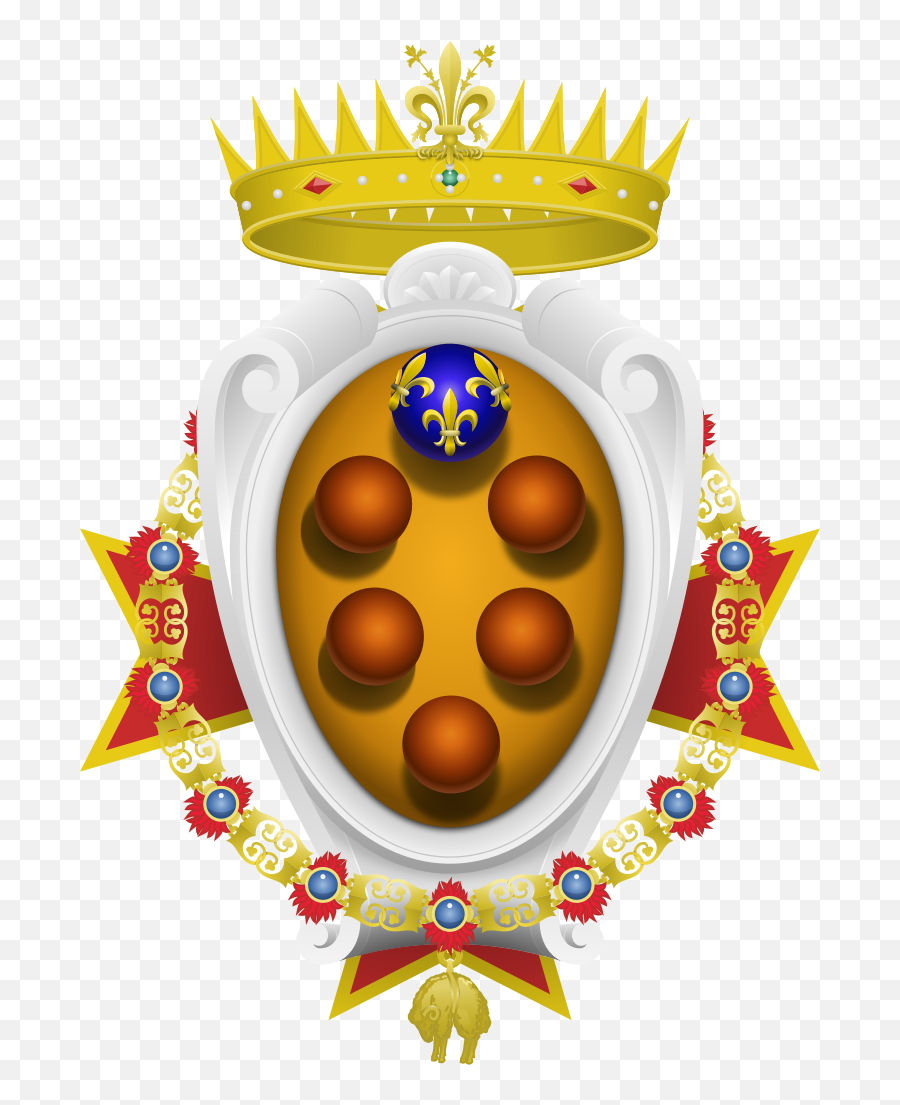Coat Of Arms Of The Grand Duchy Of Tuscany - Grand Duchy Of Tuscany Coat Of Arms Emoji,Diamond Ring Emoji