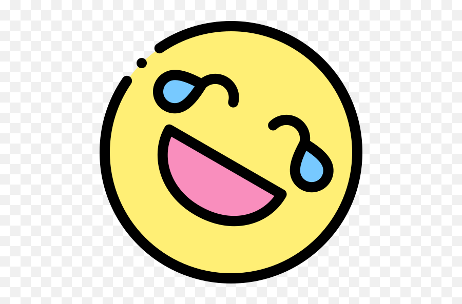 Riendo - Iconos Gratis De Emoticonos Smiley Emoji,Emoticono Riendo
