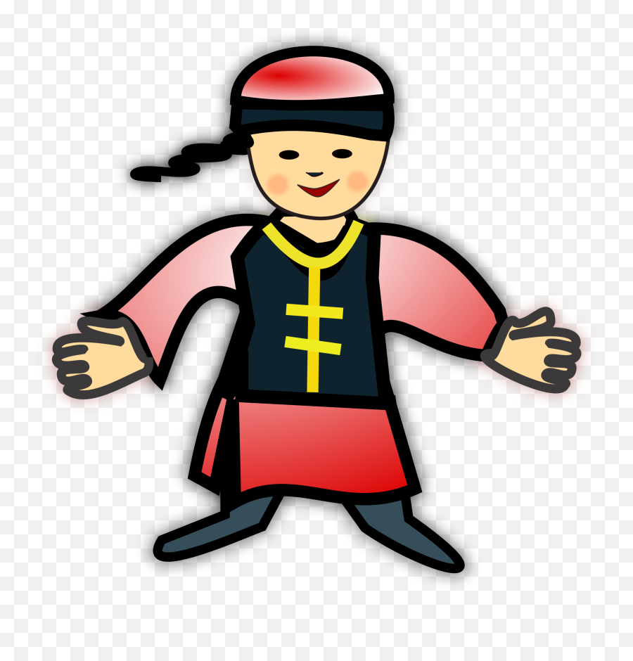 Ancient Chinese Clipart - Country Boy Quits School Emoji,Chinese Man Emoji