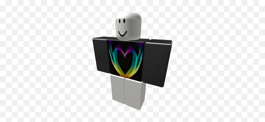 Free Heart Hoodie - Roblox Roblox Rainbow Cartoony Emoji,Nom Nom Emoji