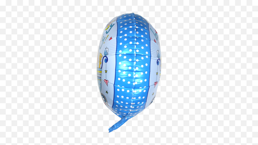 17 Inch Round Baby Boy In Stroller Balloon Blue - Inflatable Emoji,Blue Balloon Emoji