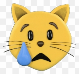 Emoji Cat Gif - Animated Cry