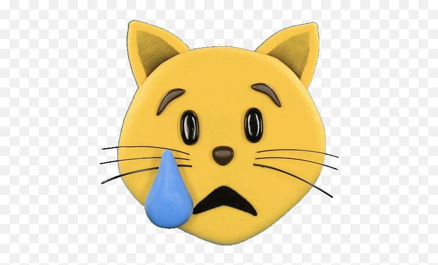 Emoji Cat Gif - Animated Gif Cry Emoji,Cat Emoji