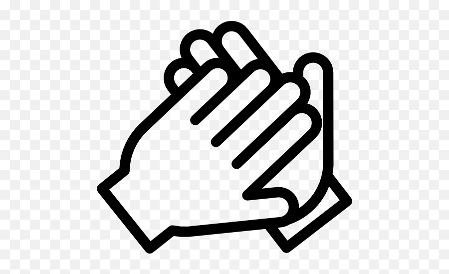 Clap Hands Gestures Emoticon Clapping Gesture Icon - Applaus Icon Emoji,Clapping Emoticons