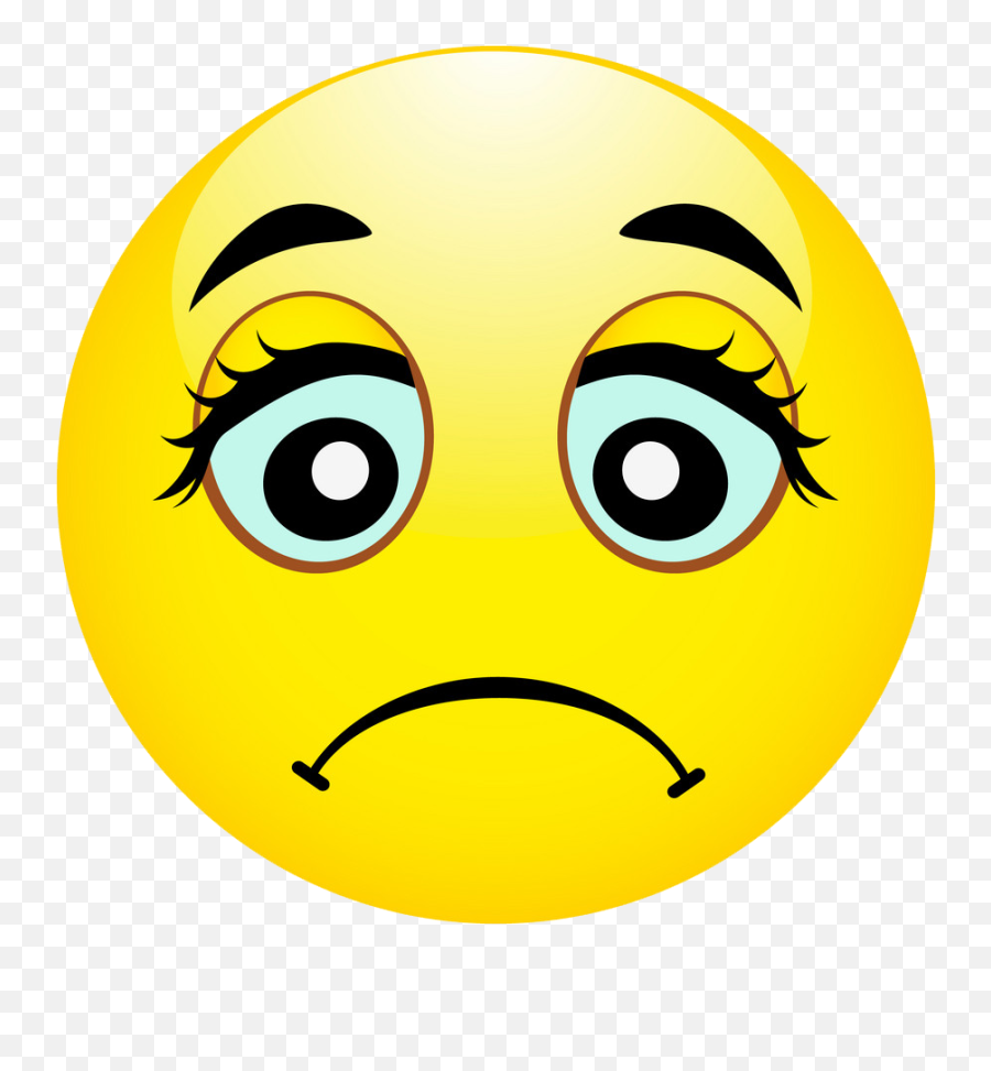 Sad Face Emoji Download Heart Emoji Black Red Pink - Sad Emoji Whatsapp Dp Hd,Sad Face Emoji