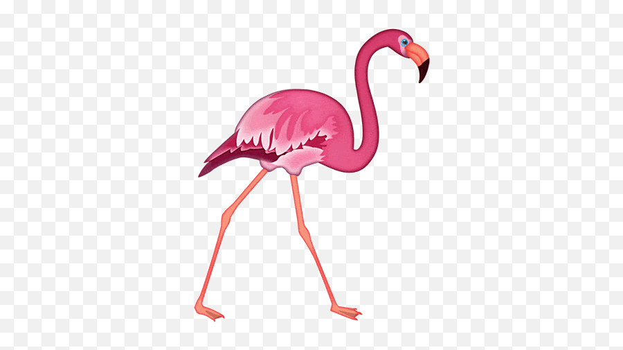 Emoji - Transparent Moving Flamingo Gif,Flamingo Emoji