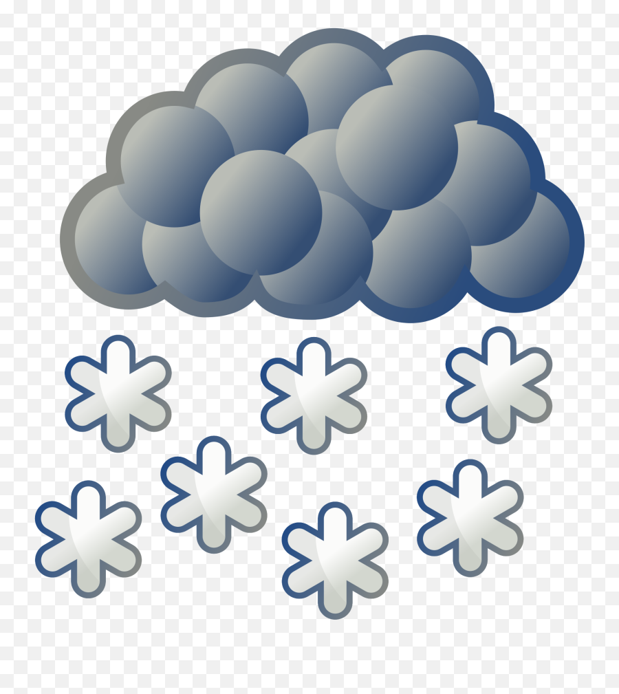 Snow Svg Weather Icon Transparent Png - Transparent Weather Snow Clipart Emoji,Snowing Emoticon