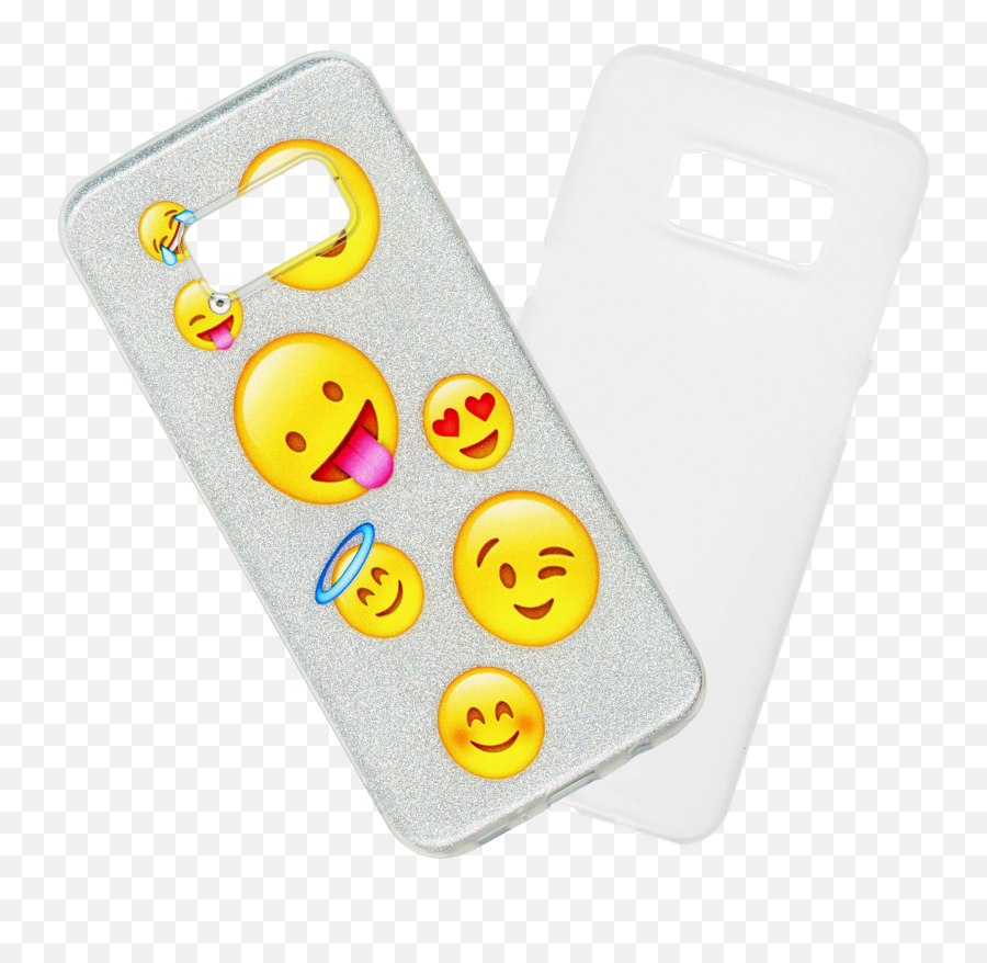 Samsung Galaxy Note 8 Mm Emoji Glitter Hybrid - Smiley,Note Emoji