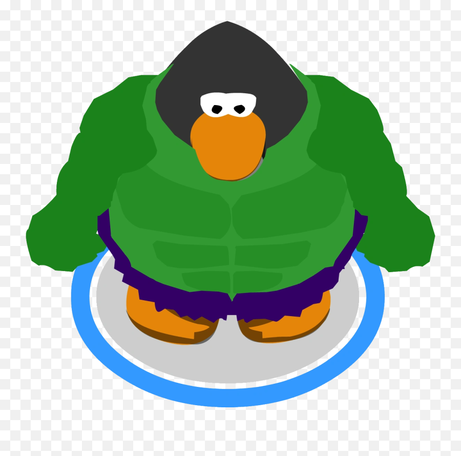 Hulk Bodysuit - Club Penguin Mop Emoji,Hulk Emojis