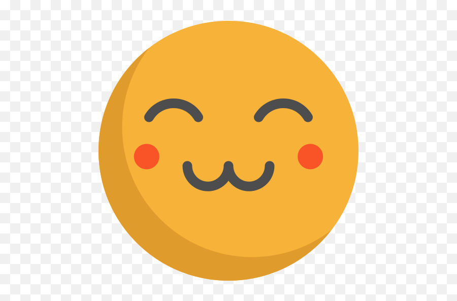 Happy Cute Png Icon - Smiley Emoji,Cute Girl Emoji