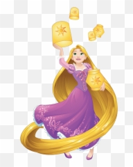 Disney Princess Rapunzel - Transparent Clip Art Emoji