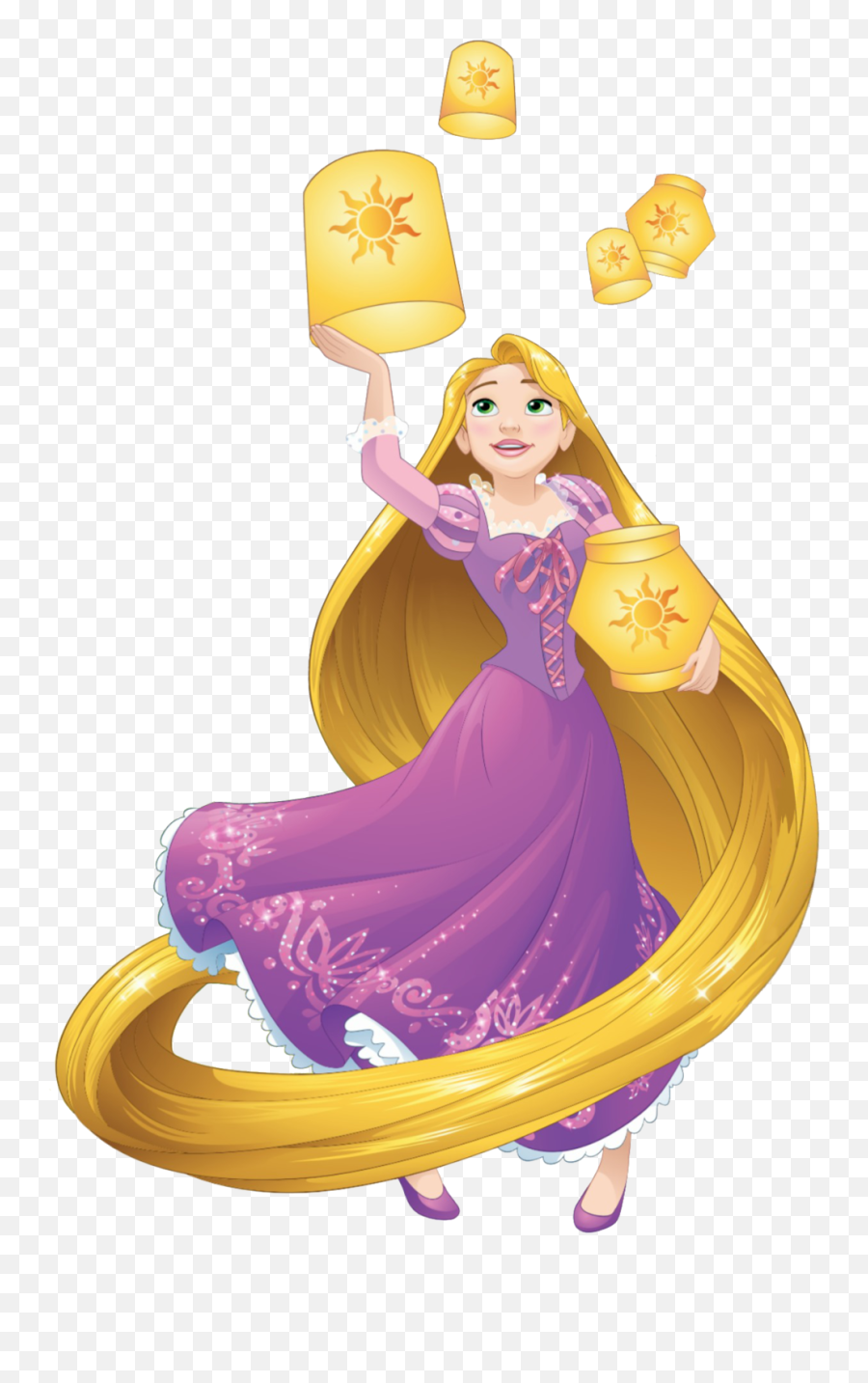 Disney Princess Rapunzel Disney - Transparent Rapunzel Clip Art Emoji,Rapunzel Emoji