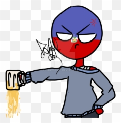Collection Of Bye Clipart - Png Download Countryhumans Emoji