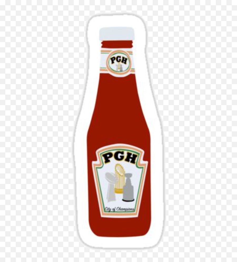 Ketchup Heinz Pittsburgh Steelers Pgh Freetoedit - Tinto De Verano Emoji,Steelers Emoji