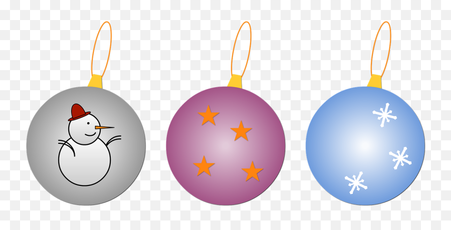 Christmas Balls Christmas Decorations - Bombki Choinkowe Png Emoji,Christmas Stocking Emoji