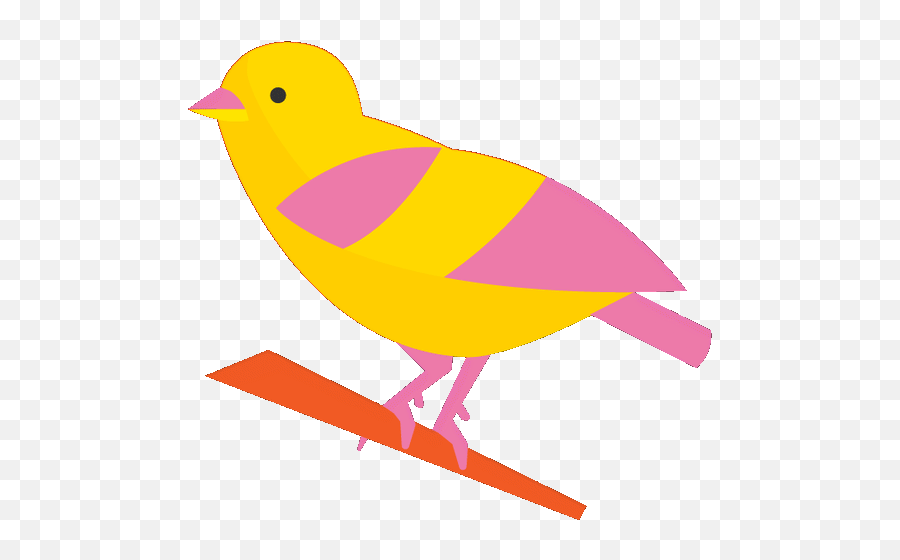 Top Chirping Bird Stickers For Android U0026 Ios Gfycat - Transparent Bird Animated Gif Emoji,Jayhawk Emoji