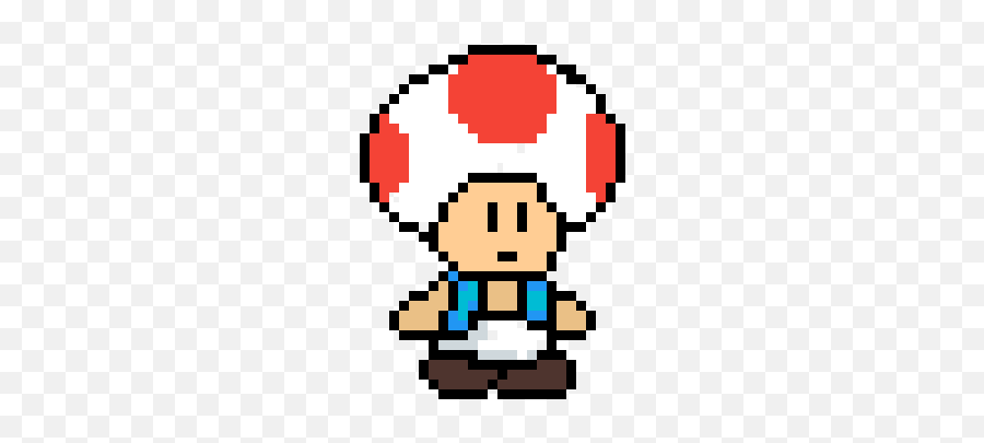 Pixilart - Supermariobros By Congesteddingo Pixel Art Personnage Mario Emoji,Toad Emoji