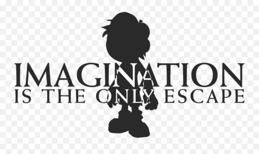 Imagination Is The Only Escape - Illustration Emoji,Tighty Whities Emoji