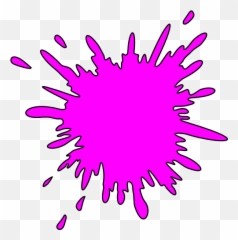 Popping Bubble Gum Clipart - Water Splash Vector Png Emoji