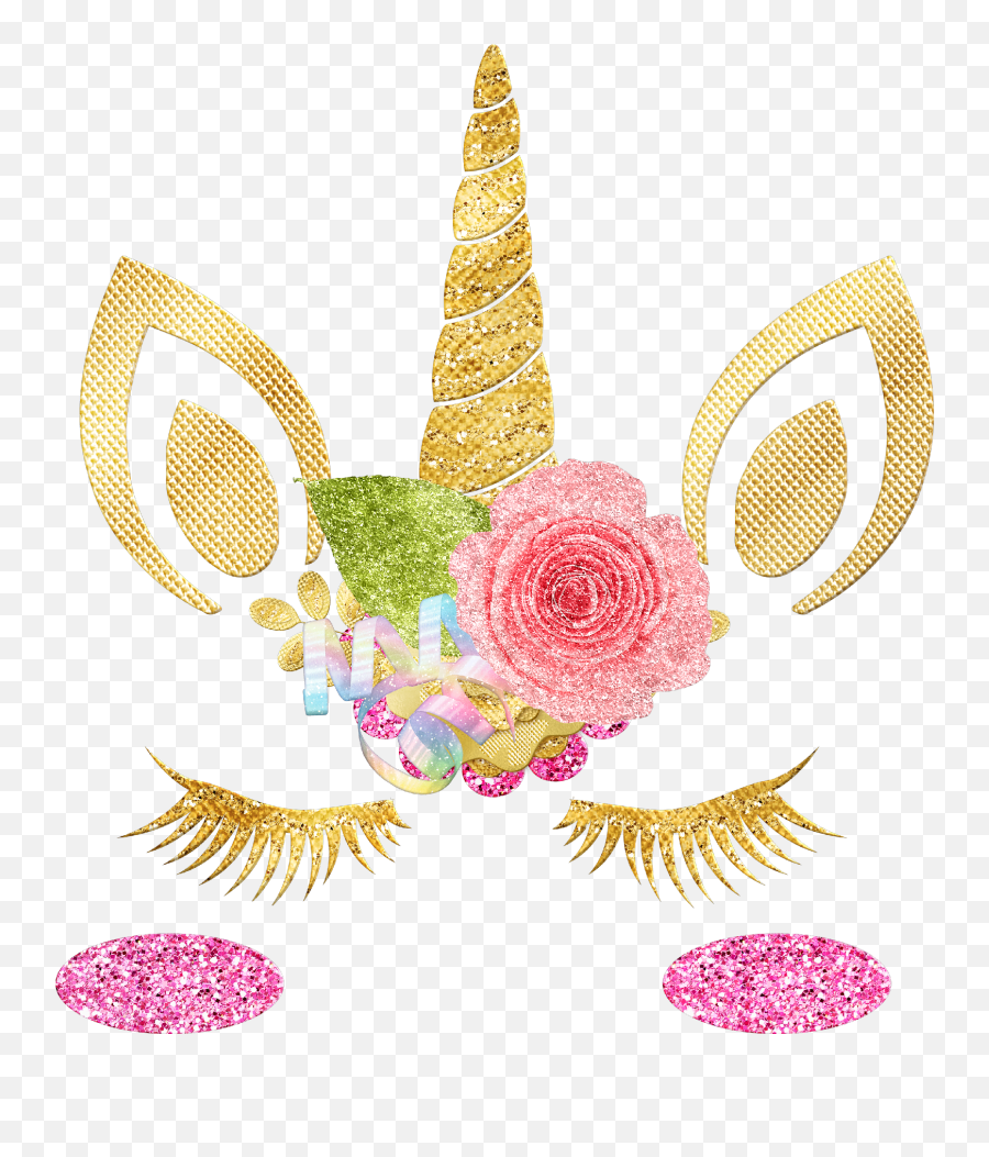 Freetoedit Unicornface Face Maske Unicorn Mask Fancy - Unicorn Face Gold Emoji,Unicorn Face Emoji