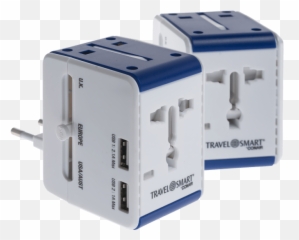 2 - Pack Conair TravelSmart AllinOne Adapter Electronics Emoji