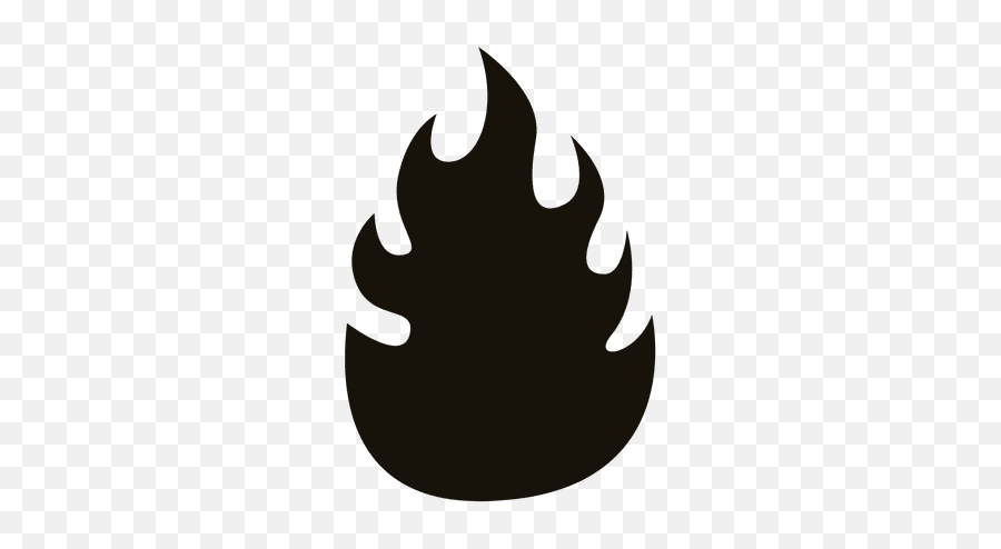 Fire Silhouette Png U0026 Free Fire Silhouettepng Transparent - Clip Art Emoji,Fire Emoji Black And White