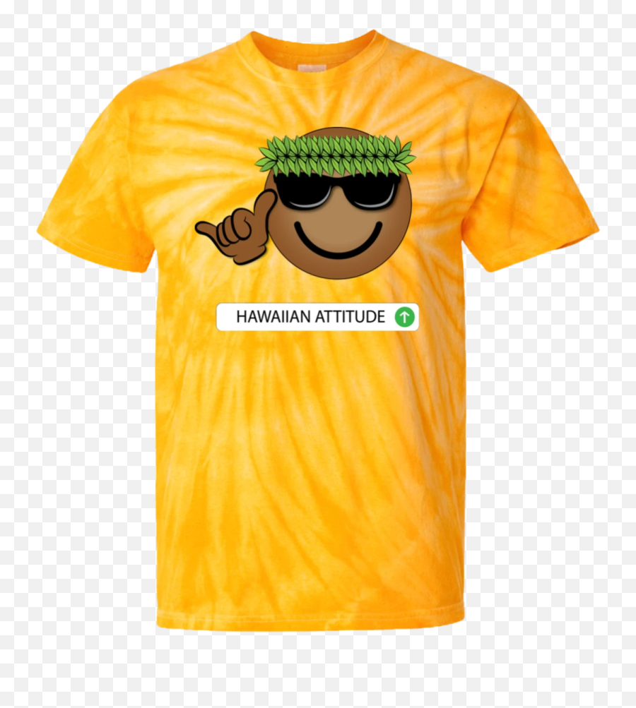 Hawaiian Emoji Tye Dye - Funny Family T Shirt Reunion,Tie Dye Emoji