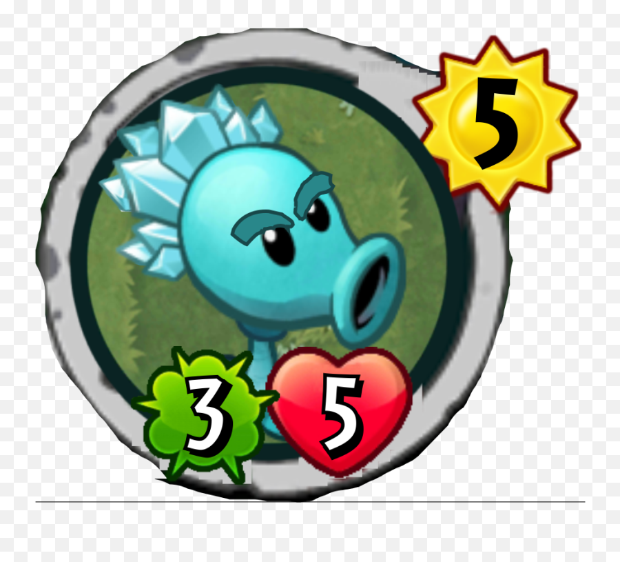 Zombie Face Png - Pvz Ice Queen Pea Clipart Full Size Plants Vs Zombies Adventures Ice Queen Pea Emoji,Is There A Zombie Emoji