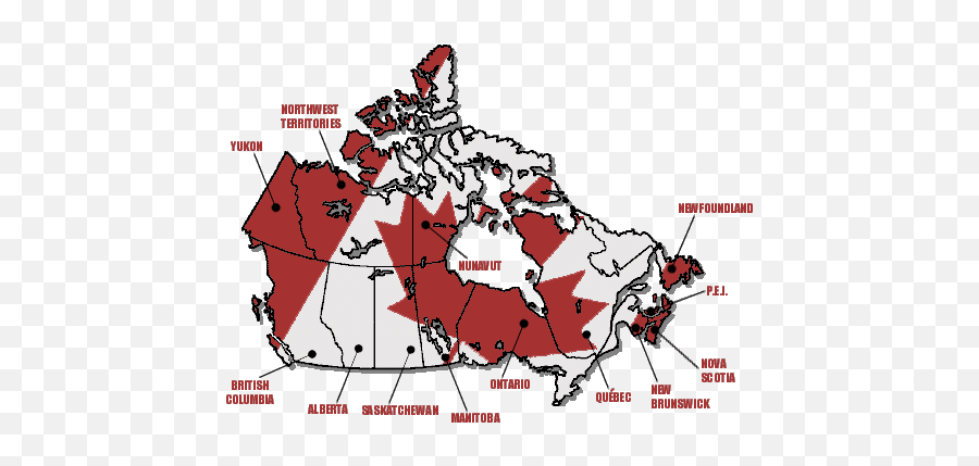 Canada - Did Each Province Join Canada Emoji,Canadian Flag Emoji
