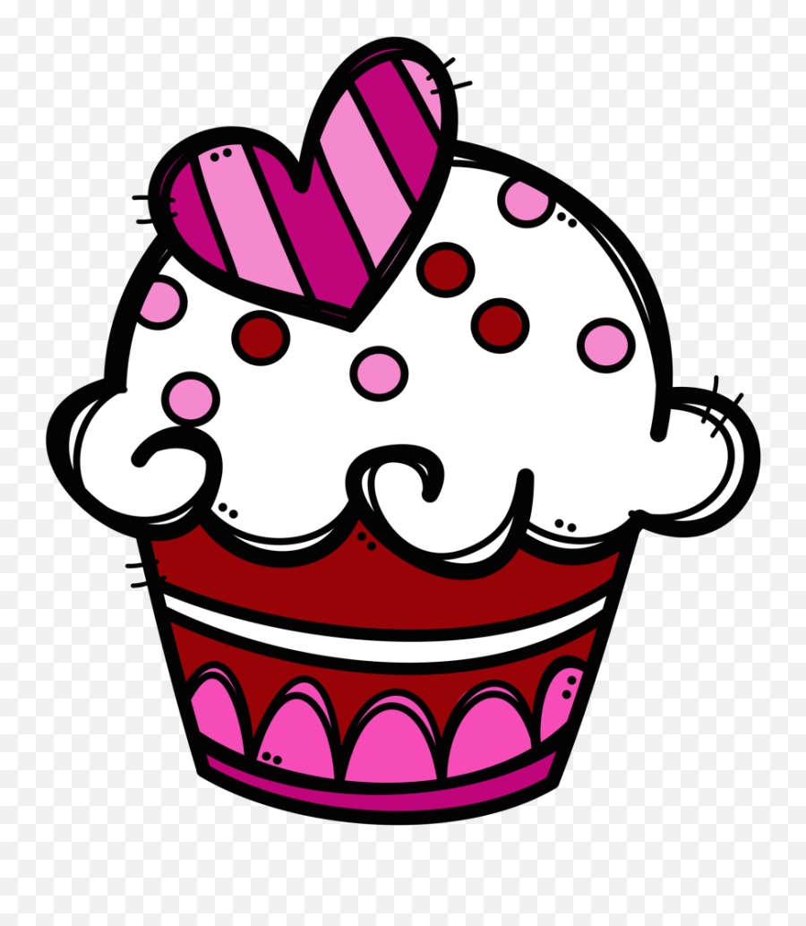 Mini Matisse Cupcake Debate Art Drawings For Kids - Cupcakes San Valentin Dibujo Emoji,Muffin Emoji