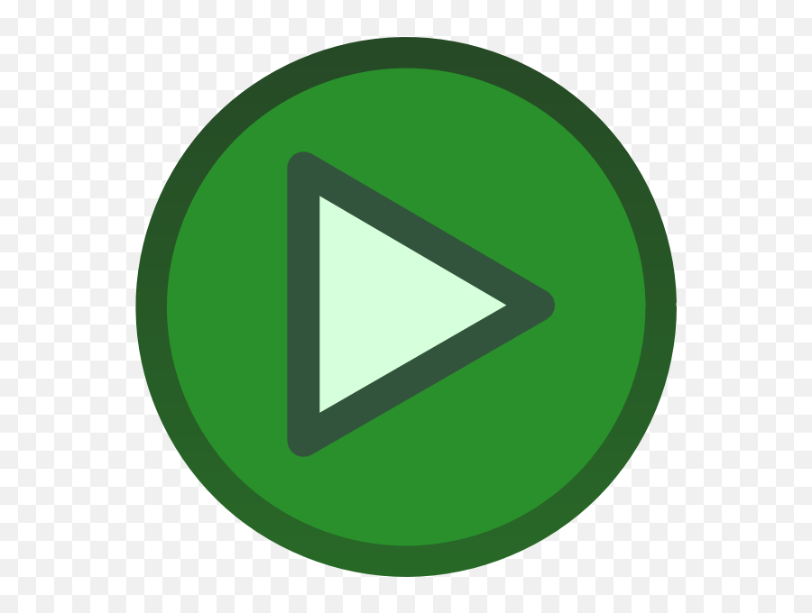 Play Button Png - Green Small Play Button Emoji,Play Button Emoji
