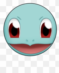 Squirtle 2 - Face Clipart Png Emoji