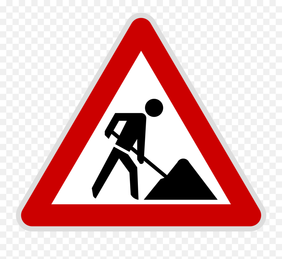 Under Construction Icons - Traffic Sign Emoji,Traffic Cone Emoji