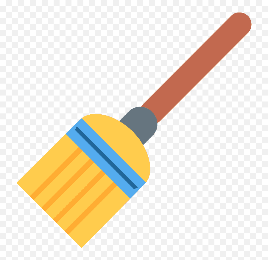 Broom Emoji Clipart - Broom Emoji Png,Witch Emoji Android