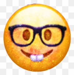 Emoji Nerd Nerdemoji Galaxy Galaxyemoji Galaxynerd - Transparent Background Png