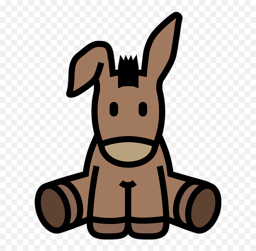 Donkey Icon Clipart Free Download Transparent Png Creazilla - Cute Donkey Clipart Emoji,Donkey Emoji Download