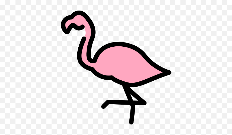 Flamingo - Greater Flamingo Emoji,Flamingo Emoji