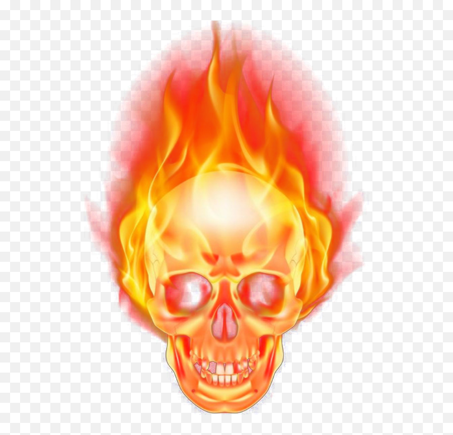 Burn Fire Firing Png Vector Transparent - Ghost Rider Head Png Emoji,Fire Emoji Vector