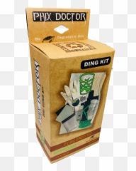 1 Epoxy Kit - Phix Doctor Super Sap Epoxy Repair Kit Emoji,Cardboard Box Emoji