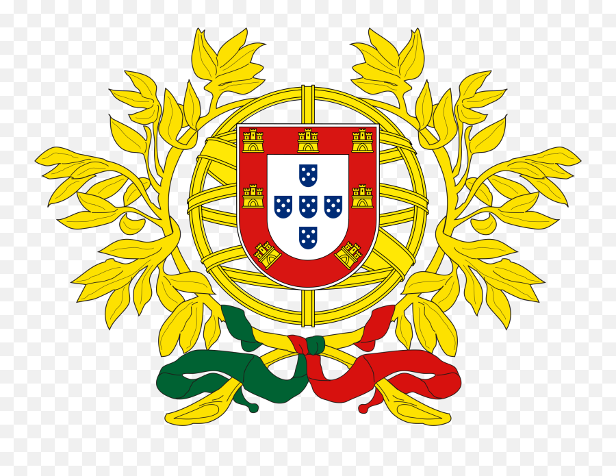 Coat Of Arms Of Portugal - Constituição Da Republica Portuguesa Emoji,Confederate Flag Emoji